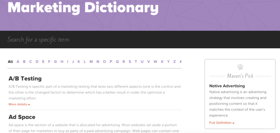 dictionary