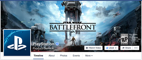 playstation facebook page