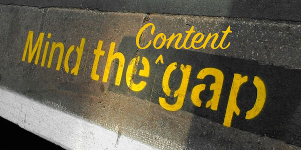 how to find the gaps in your marketing content