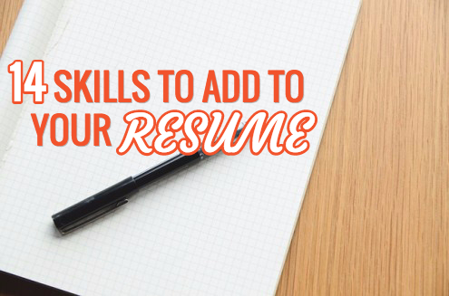 marketing skills for resume 2015