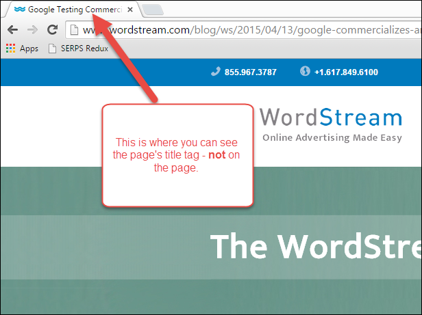 title tags for seo