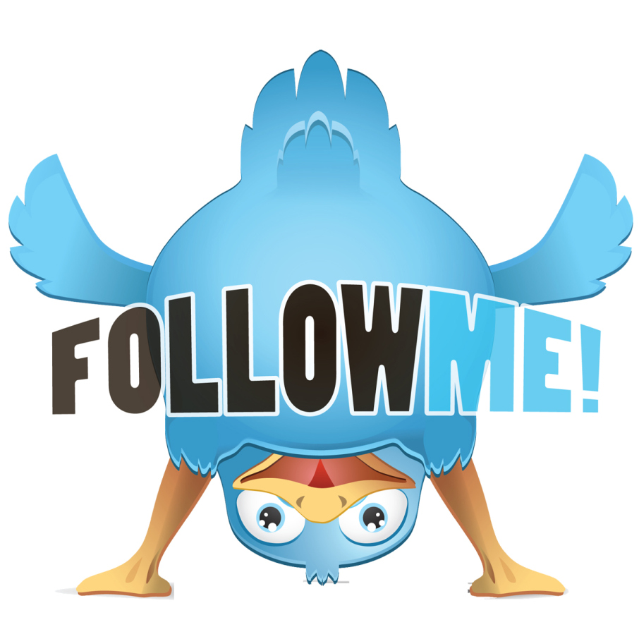 Twitter ads follow me