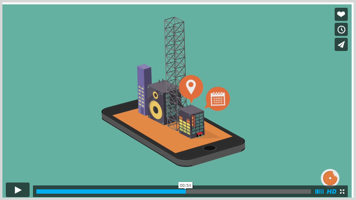 Gigtown explainer video mobile phone 3