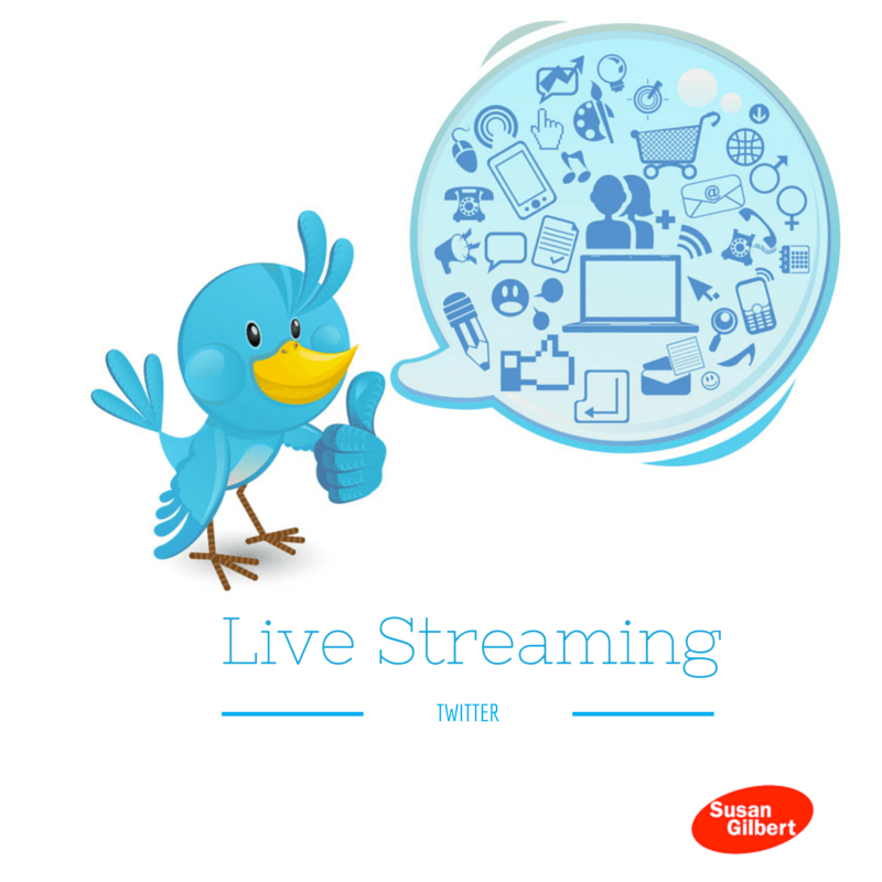 Live Streaming on Twitter Can Increase Visibility: Meerkat & Periscope SusanGilbert.com