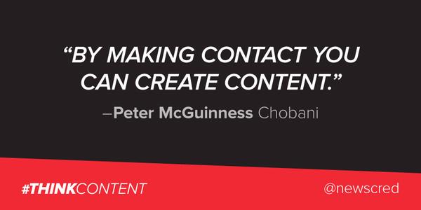 peter mcguinness chobani think content newscred
