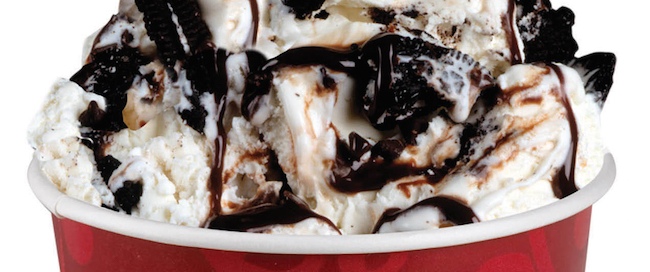 cold stone and oreo