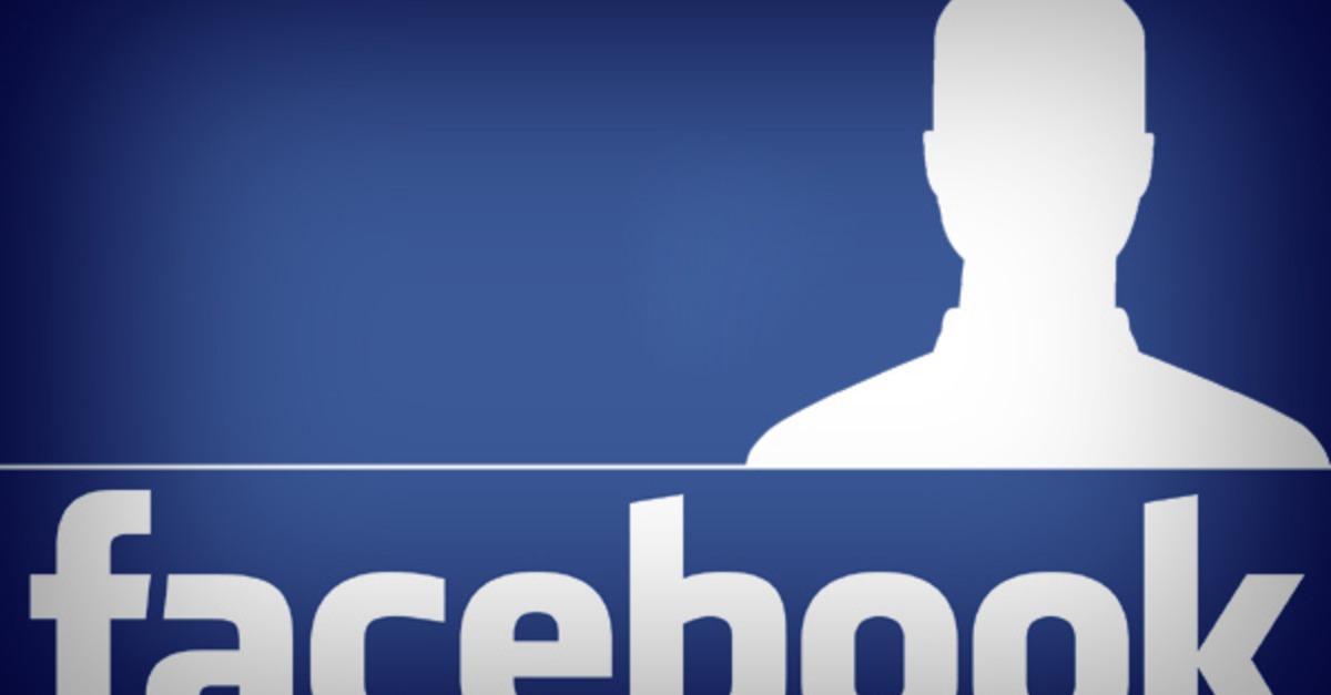 The Facebook logo.