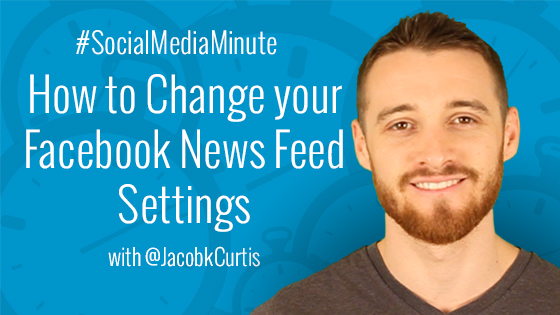 How to Change your Facebook News Feed Preferences Video Tutorial