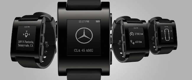 pebble and mercedes