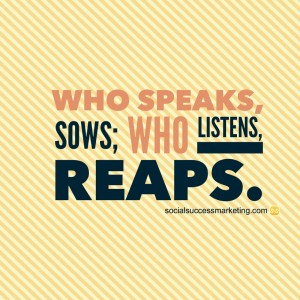 social media listening quote
