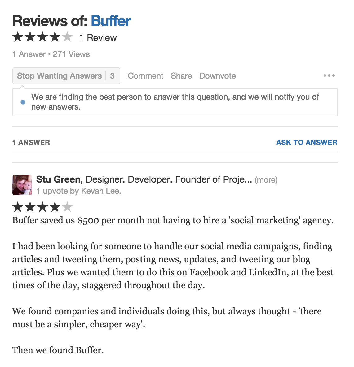 Quora Review