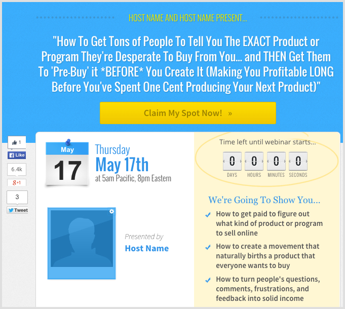 Webinar landing page 1