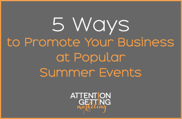 5 ways to promote your small business at events