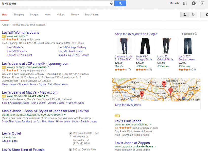 PPC and SEO Organic Search Image