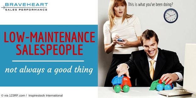 low_maintenance_salespeople_not_always_good