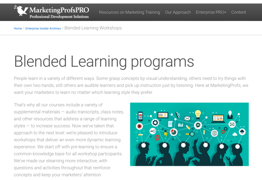 marketingprofs-learning-program-content