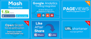 Encourage sharing on social media - Mashshare