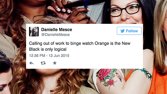 React: Thousands Of People Are Tweeting #OITNB Every Hour