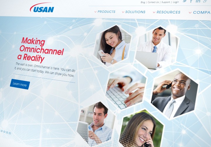 USAN Large Visual Header Website