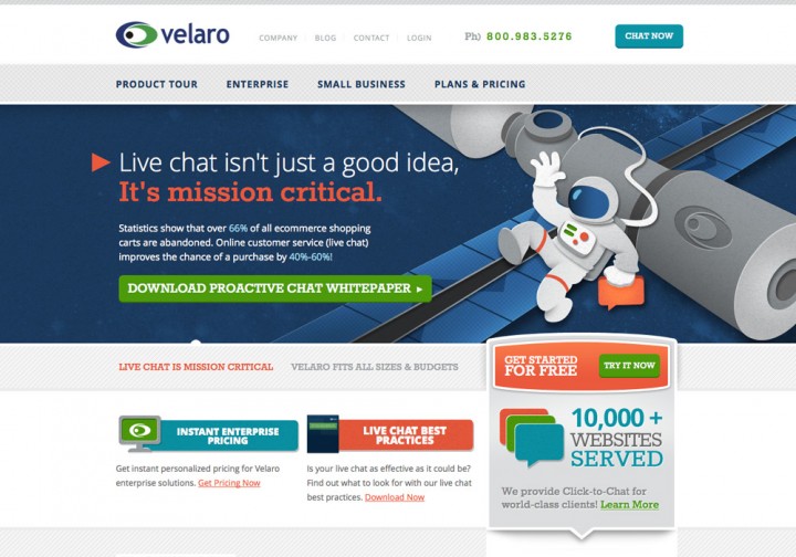 Velaro - Flat Web Design