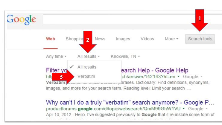 pure search results