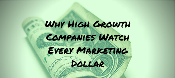 High growth companies marketing budget