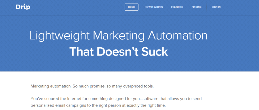 email marketing software - GetDrip
