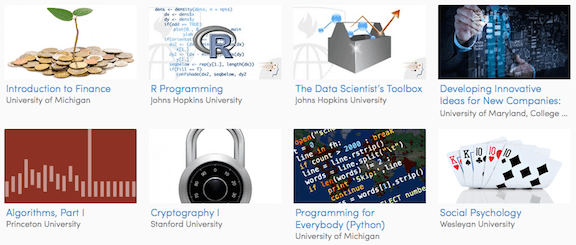 Courses from all over the world - Coursera