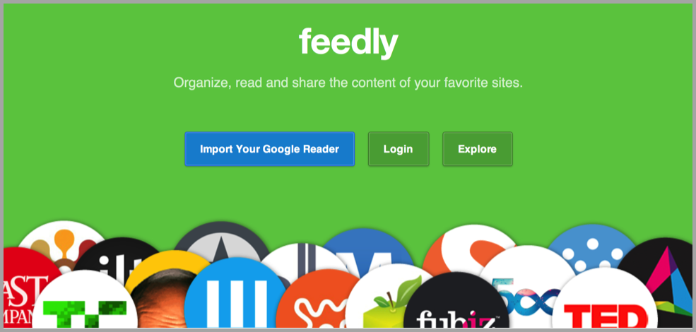 Feedly content apps