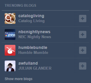 Find Recommended Blogs on Tumblr