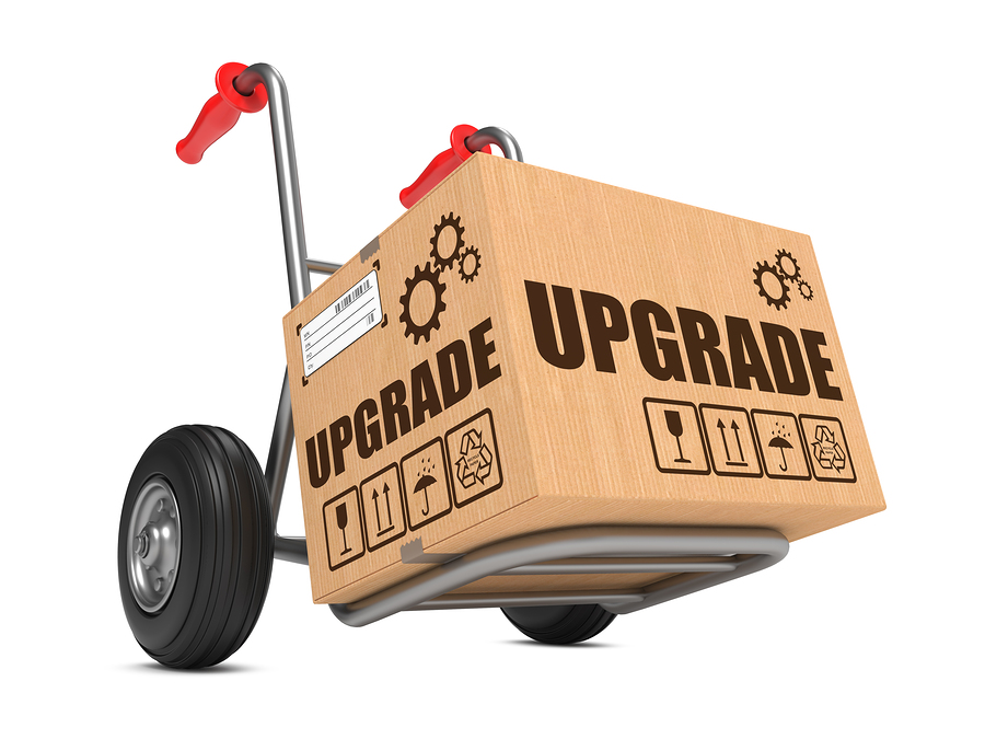 Tactic that increased email conversions - image of a box upgrad