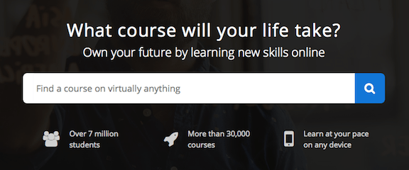 Real world learning - Udemy