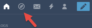 Visiting Tumblr Explore