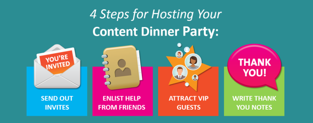 4 Steps for Hosting Your Content Dinner Party