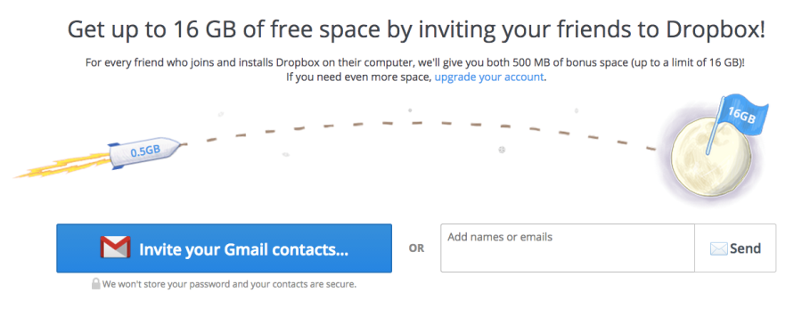 Brand awareness DropBox