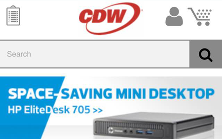 cdw menu