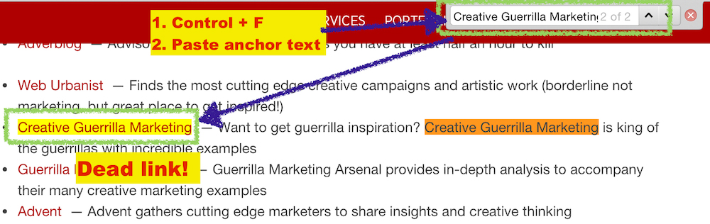 finding-the-dead-link