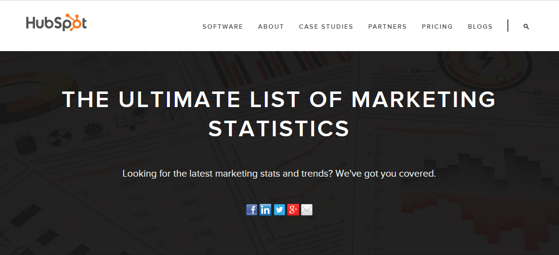 Marketing data HubSpot example
