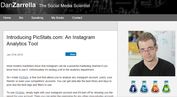 Latest Social Media Marketing Statistics on the Dan Zarrella Blog