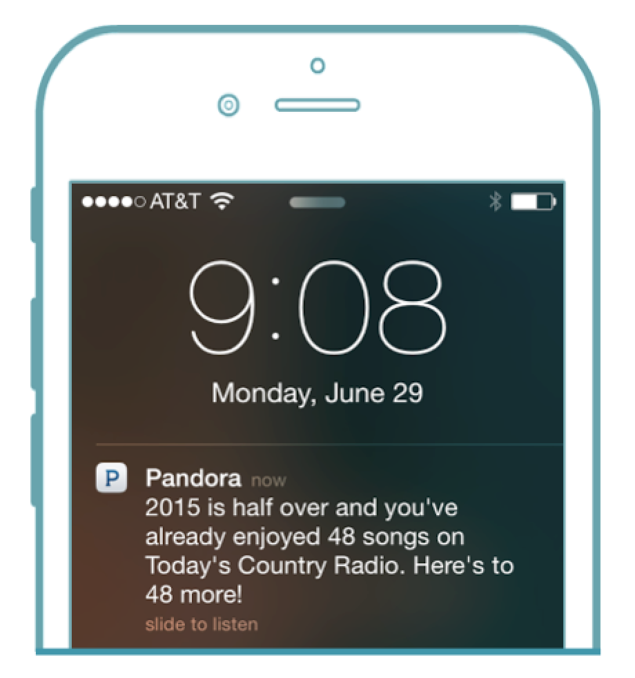 Pandora_Push_Message_Example_-_Media_App_Marketing