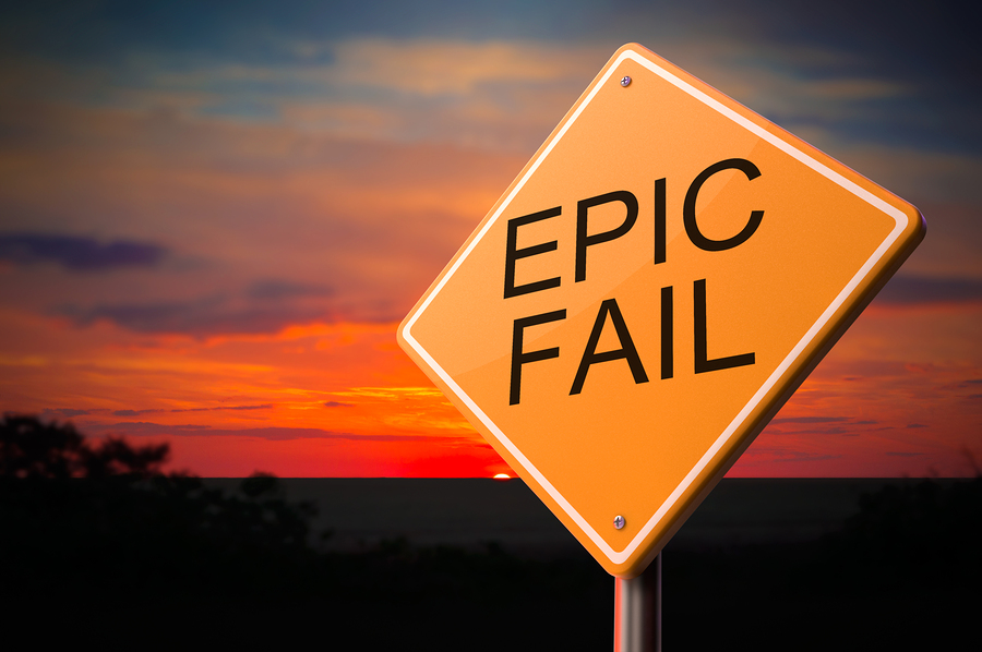 Social media marketing campaign fail header image