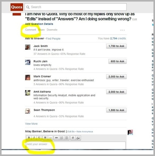 Solve Query on Quora to generate more leads