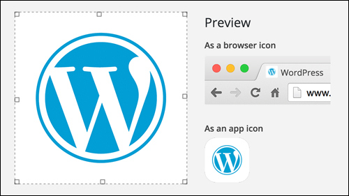 WP v. 4.3 - Site Icons
