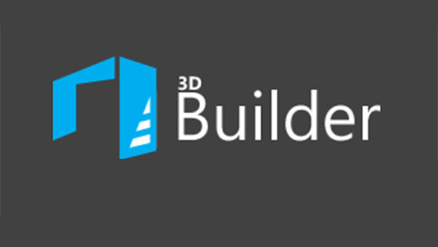 3D printing apps: 3D builder logo