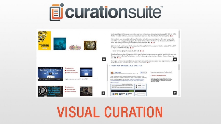 CurationSuite content curation tool