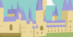 Hogwarts Castle Drawing