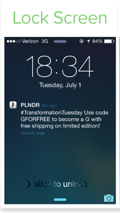 lock-screen-message