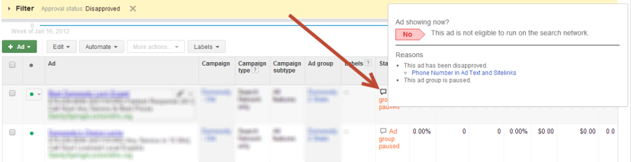 adwords ad writing templates