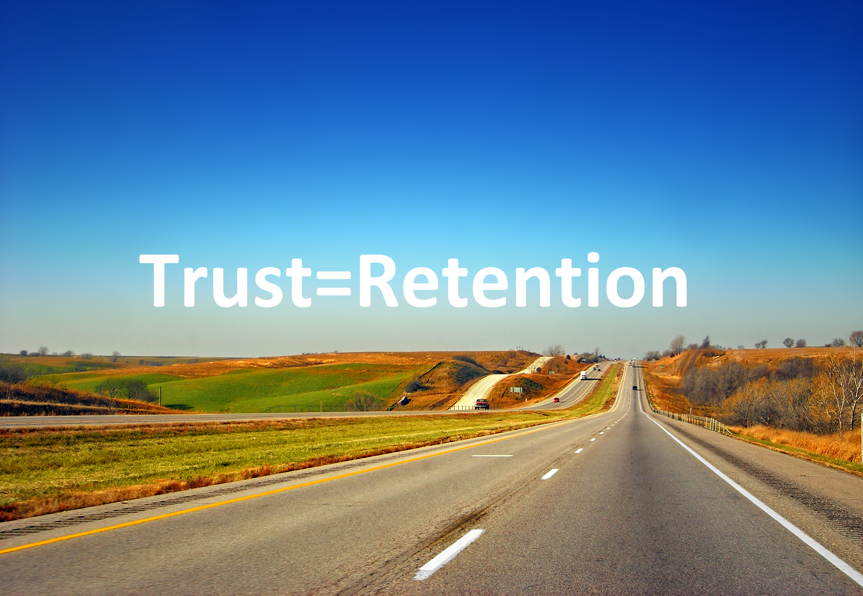 retention is equal to trust
