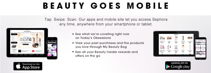sephora mobile app